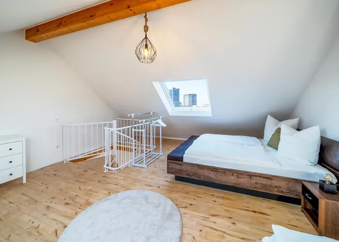 Stylisches Penthouse Zentral Balkon 75M2 Nflx