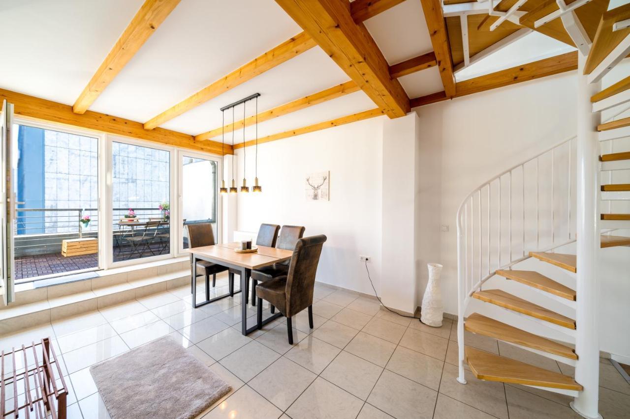 Apartment Stylisches Penthouse Zentral Balkon 75m2 Nflx