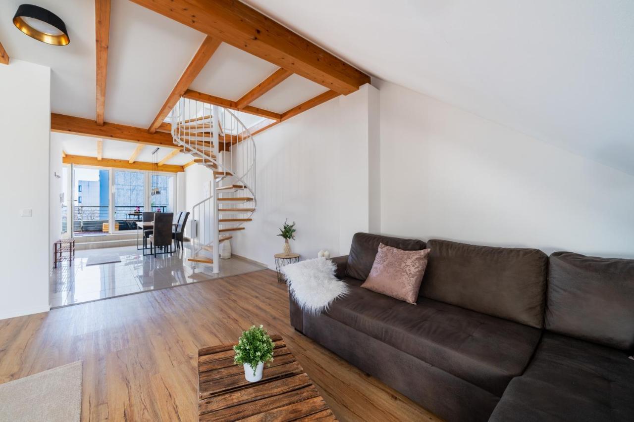 Appartement Stylisches Penthouse Zentral Balkon 75m2 Nflx Hannover
